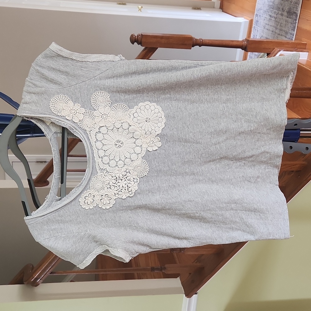 Gray Blouse